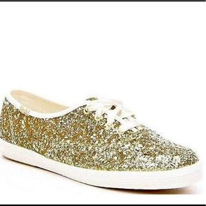 Keds x Kate Spade glitter sneaker